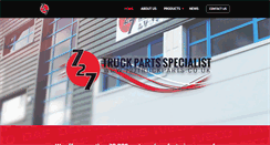 Desktop Screenshot of 727truckparts.co.uk